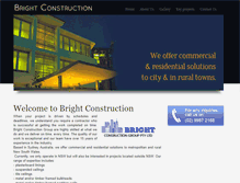 Tablet Screenshot of brightconstruct.com
